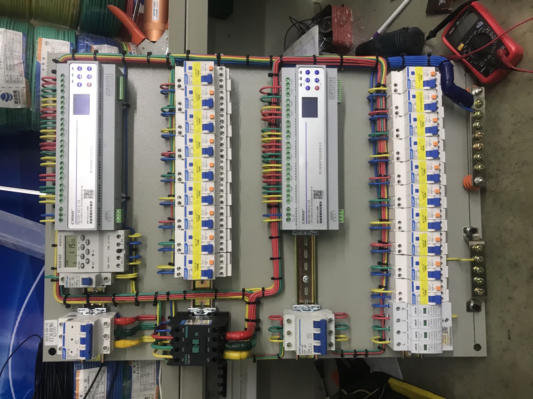 照明智能亮化箱